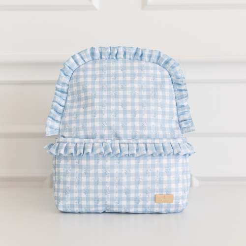 Ruffled Nylon Backpack – Hollis