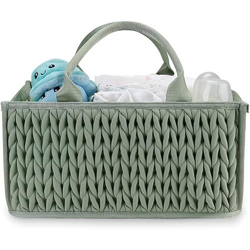 MOMIGO Baby Diaper Caddy Organizer