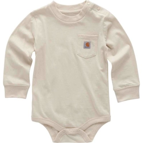 Boys' Long Sleeve Pocket Bodysuit (Baby) | Baby Boy Onesies & Bodysuits (0-24M) | Carhartt
