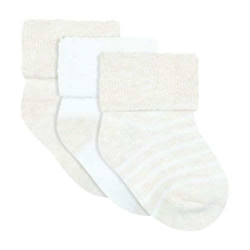 Underworks Newborn Turnover Socks 3 Pack