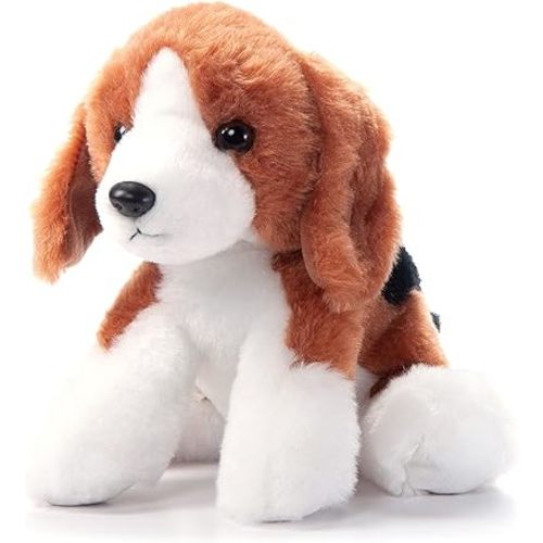 The Petting Zoo Beagle Dog Stuffed Animal Plushie, Gifts for Kids, Dog Plush Toy 9 inches