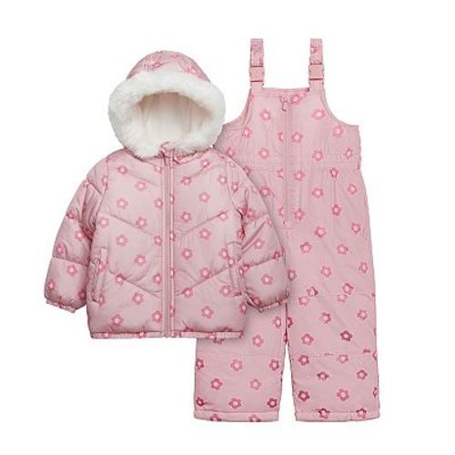 Baby & Toddler Girl Carter's 2-Piece Snowsuit Jacket & Snow Pants Set