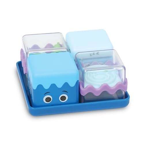 Learning Resources Cool Down Cubes Sensory Fidget Set,5 Pieces,Ages 3+, Fidgets for Kids, Sensory Toys for Toddlers, Fidgets for Classrooms