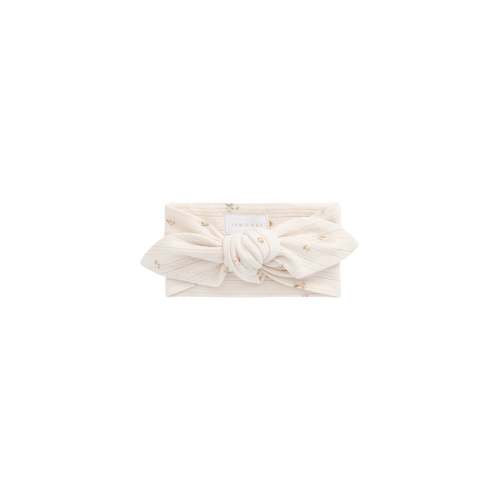 Organic Cotton Pointelle Headband - Sweet Magnolia Simple