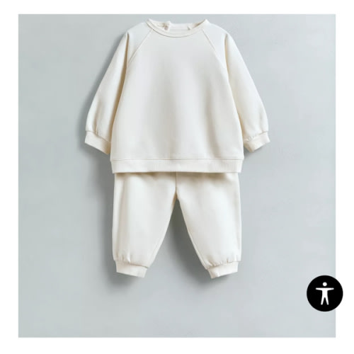 SWEATSHIRT AND JOGGER PANTS SET - Light beige | ZARA United States