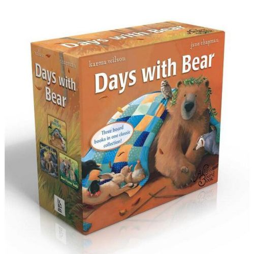 Days with Bear (Boxed Set) - (Bear Books) by Karma Wilson (Board Book)