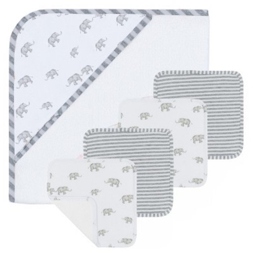 5pc Bath Gift Set - Elephant Heritage