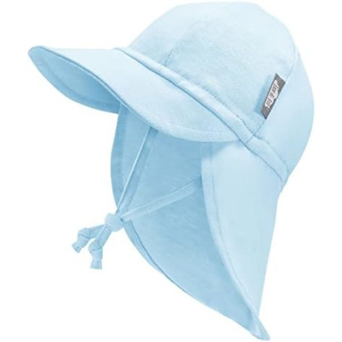 JAN & JUL  Sun Soft Baby Cap with Cotton Neck Flap