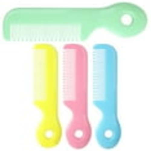 DRAFIDEEP Abs Baby Safety Combs Assorted Color For Infant Hair Groomer 4Pcs