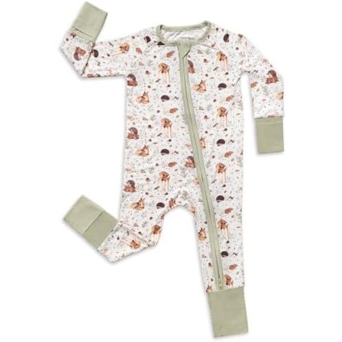Miaoberry Pajama for Baby Boys & Girls – Viscose from Bamboo Sleepwear, 2-Way Zipper