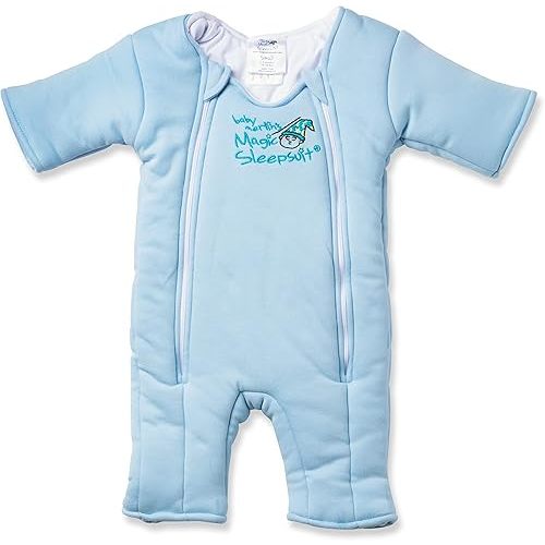 Magic Sleepsuit Baby Merlin's Swaddle Transition Product - Cotton - Blue colour - for 3-6 Months baby