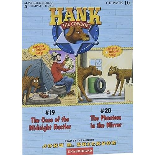 Hank the Cowdog: The Case of the Midnight Rustler/The Phantom in the Mirror (Hank the Cowdog Audio Packs)