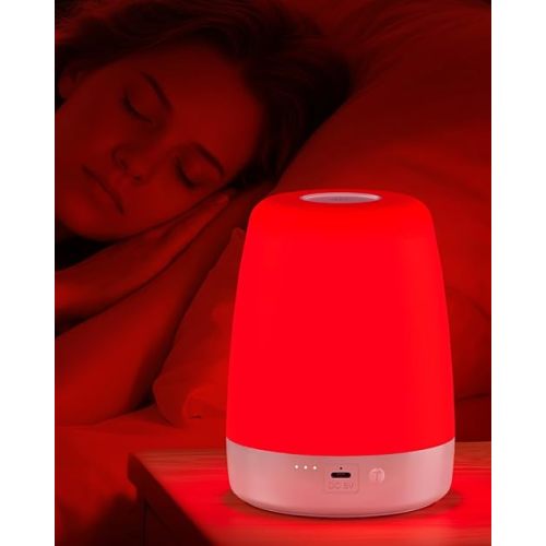 Red Light Night Light Lamp for Sleep