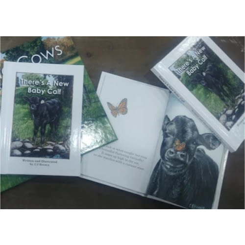 CJ Brown “There’s a New Baby Calf” Book