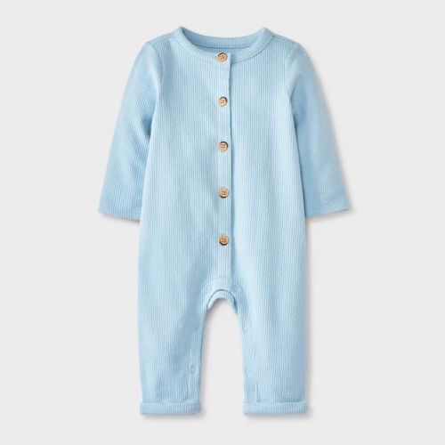 Baby Cozy Ribbed Romper - Cat & Jack™ (3-6M)