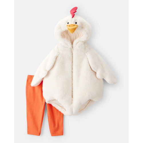 Baby 2-Piece Chicken Halloween Costume - White/Orange - Carter's | Carter's