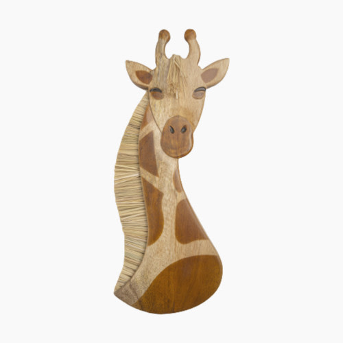 Crane Baby Handcrafted Wood Wall Decor - Giraffe