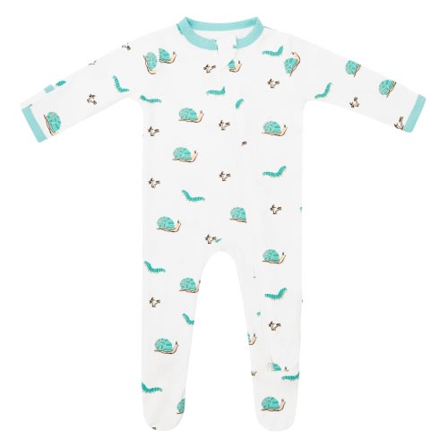 Zippered Footie in Crawl