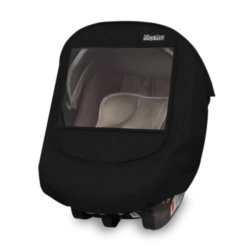 Manito Melange Infant Carseat Weather Shield (Black)