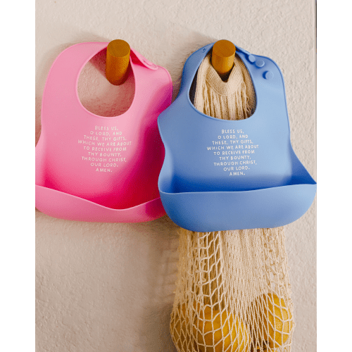 Meal Blessing Silicone Bib