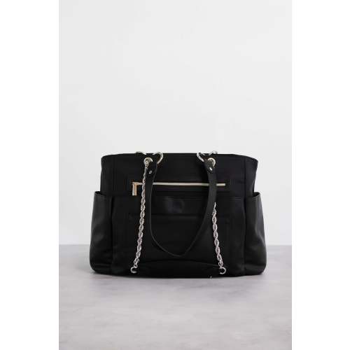 BÉIS 'The Diaper Bag' in Black - Fashionable Diaper Bag & Diaper Tote Bag