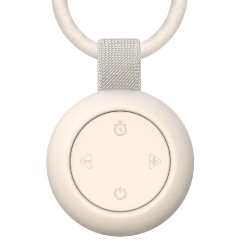 Portable Baby Sound Machine [White Noise for Babies Kids Adults][Timer Function][20 Soothing Sounds][Sleep Soother] 15 Hours Battery Life, Travel,Registry,Gifts,Shower,Clips on Baby Stroller