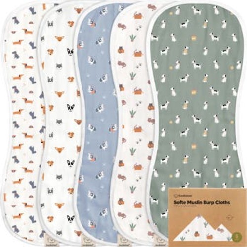 Softe Muslin Baby Burp Cloth
