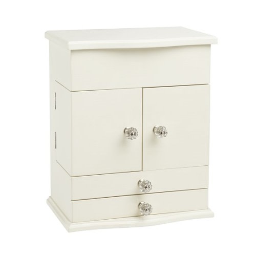 White Abigail Jewelry Box Collection | Pottery Barn Kids