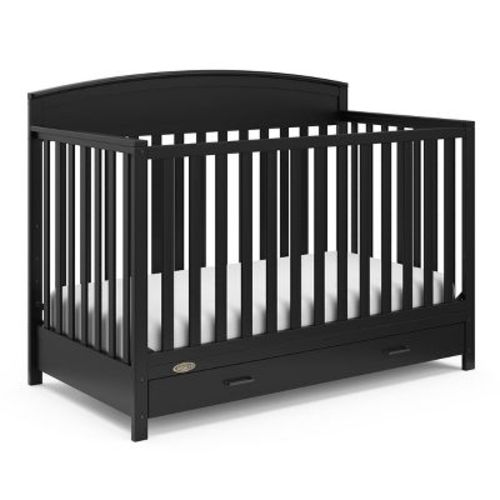 Graco Benton 5-in-1 Convertible Crib With Drawer - White