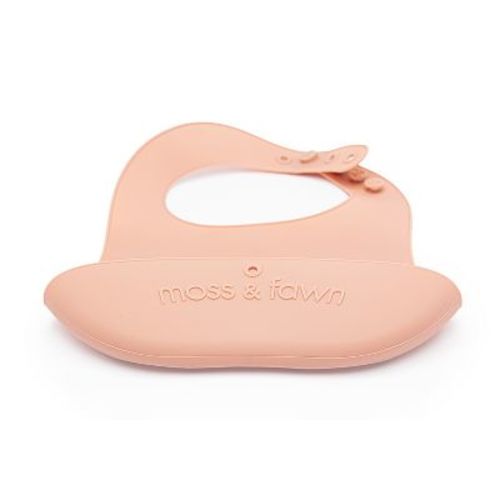 Moss And Fawn Gather & Roll Bib - Bloom