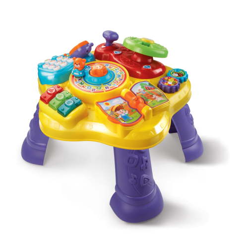 VTech Magic Star Learning Table, Baby Activity Play, Bilingual Learning Toy