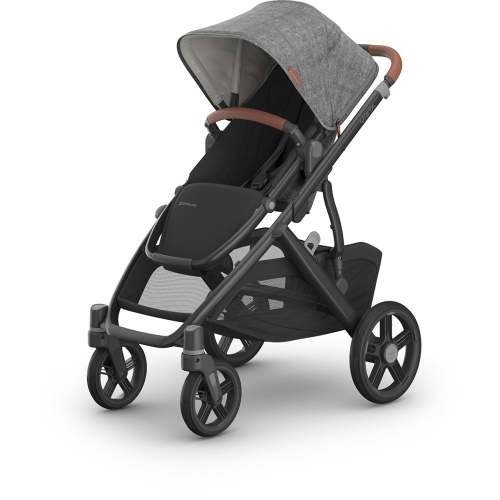 UPPAbaby Vista V3 Stroller - Greyson (Charcoal Melange / Carbon Frame)