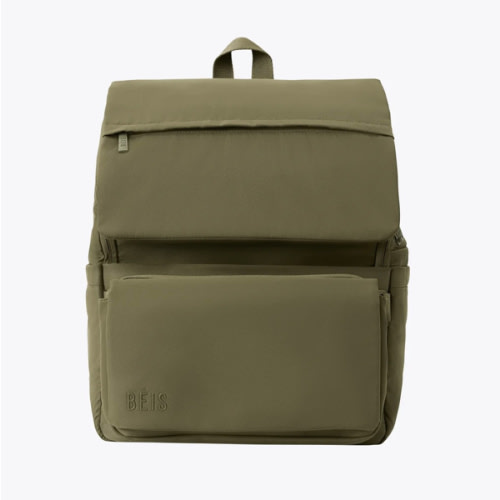Beis The Ultimate Diaper Backpack in Olive Green