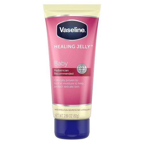 Amazon.com: Vaseline Healing Jelly Petroleum Jelly For Diaper Rash Moisturizer For Baby Hypoallergenic Skin Protectant 2.89 oz : Baby