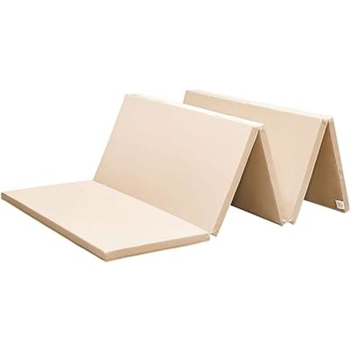 Gymnastics Mat Folding Stretch Mats 75"x31"x1.2" Exercise Muscle Training Children Play Horizontal Bar Mat Yoga Sports Soundproof Home Use