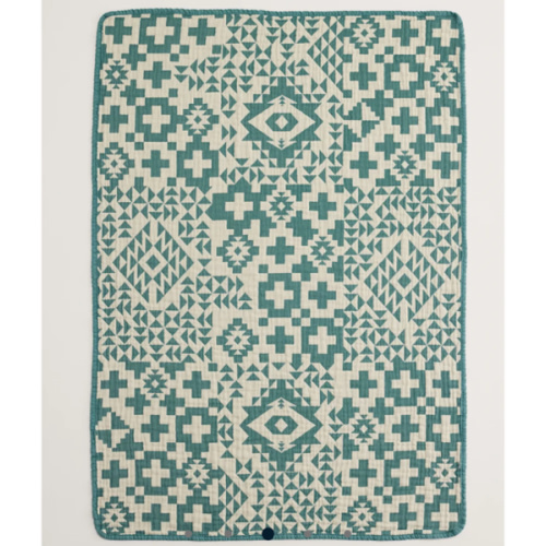 BLUE RIDGE ORGANIC COTTON BABY BLANKET
