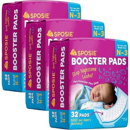 Select Kids Diaper Booster N-3, 96 Count - Baby Diaper Pads, Overnight Diapers, Newborn Diapers