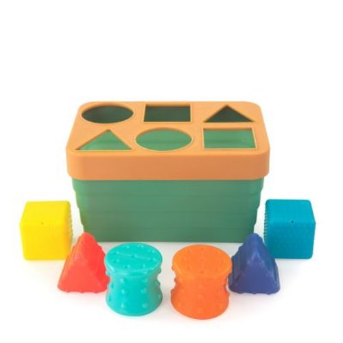 Sassy® Eco Color & Shape Sorter - MULTI - 8 PIECE