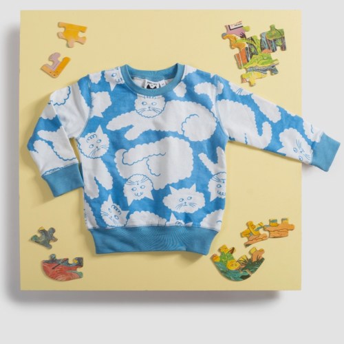 Baby's Cloud Cat Sweatshirt