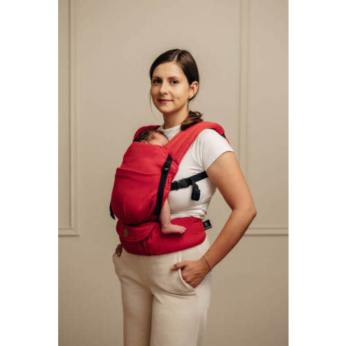My First Baby Carrier - LennyLight, Standard Size, herringbone weave 100% cotton - LITTLE HERRINGBONE SEDONA