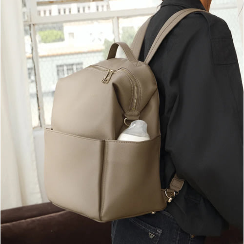 Mina Baie, Stevie diaper backpack (Sand color)