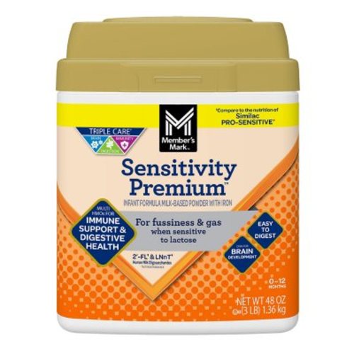 Member's Mark Sensitivity Premium Baby Formula, Choose Size - Sam's Club