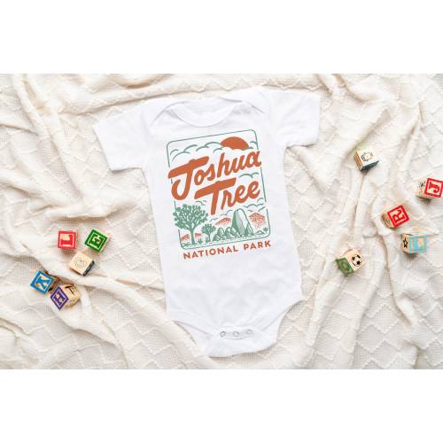 Baby Joshua Tree National Park California Vintage Infant Onesie / 6-12M or 12-18M