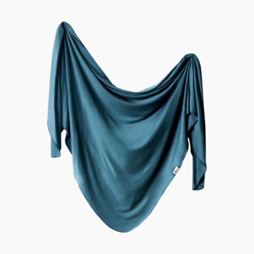 Copper Pearl Swaddle Blanket - Steel