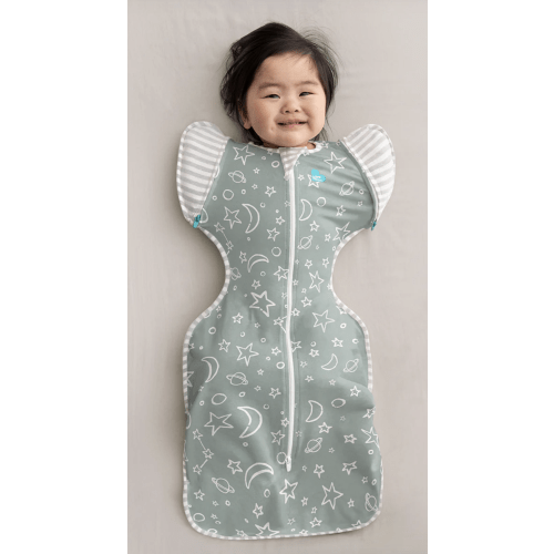 Swaddle Up™ Transition Bag 1.0 TOG Viscose from Bamboo Olive Stars & Moon