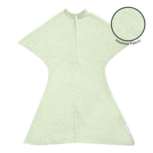 Sleeping Baby Heather Zipadee-Zip Swaddle Transition - Zen Garden Green