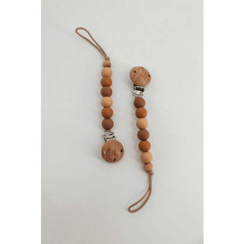 Neutral Paci Clips – Carter B's Baby Boutique