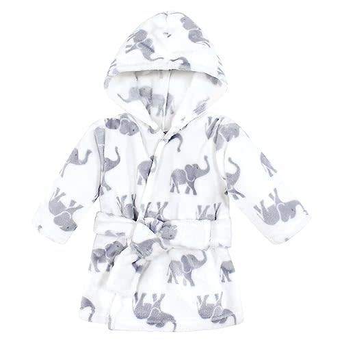 Hudson Baby Unisex Baby Plush Animal Face Bathrobe