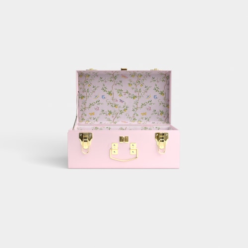 Mini Classic Trunk - Pink - Sylvia's Summer / Embroidery