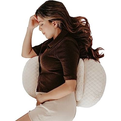 babybub Pregnancy Pillow - Maternity Pillow for Pregnant Women - Soft Body Pillow Support for Back,Belly,Hips & Legs - A Must Have Pregnancy Pillows for Sleeping - Travel Friendly & Machine Washable